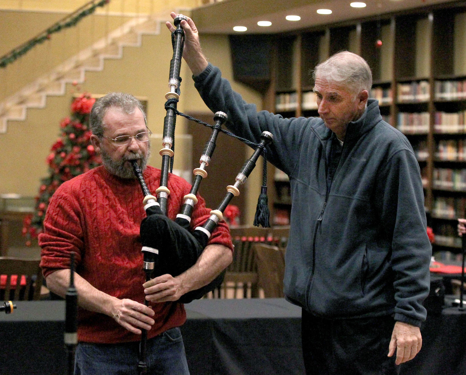 Bagpipers
